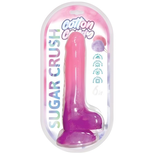 Dildo de Algodón de Azúcar 6 Pnk/Prp