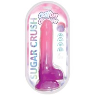 Dildo de Algodón de Azúcar 6 Pnk/Prp