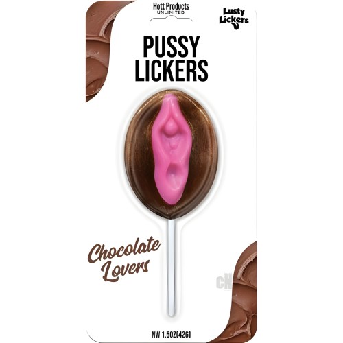 Pussy Pop Chocolate Lovers Lollipop