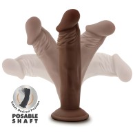 Dildo Posable Dr Skin Plus 6 Chocolate