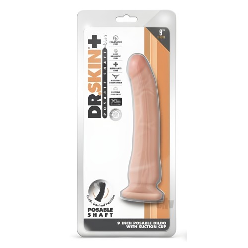 Dr Skin Plus Posable Dildo 9 Vanilla