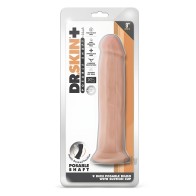 Dr Skin Plus Dildo Poseable Grueso 9 Vainilla