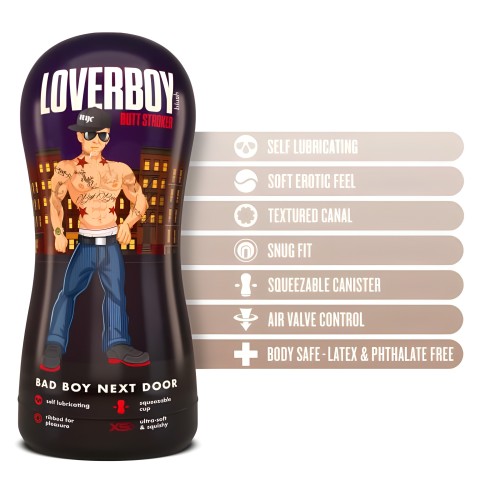 Loverboy Bad Boy Next Lube Stroker