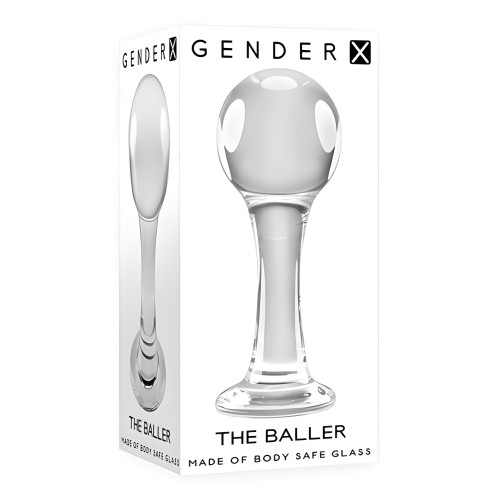 Gx The Baller Glass Butt Plug
