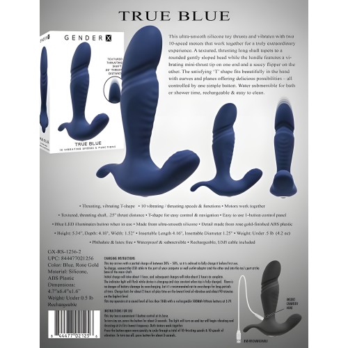 Gx True Blue Prostate Massager