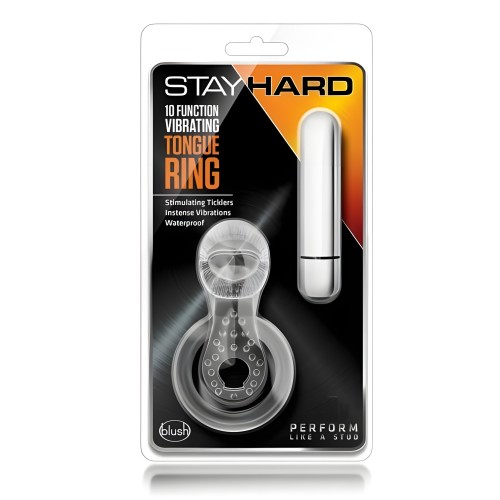 Stay Hard Vibrating Tongue Ring