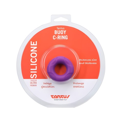 Tantus Buoy C-ring - Medium - Lilac