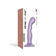Strap-on-me Dildo Plug - Lila Metálico