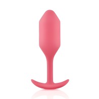 B Vibe Snug Plug 2 - Vibrating Anal Plug