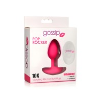 10-function Rechargeable Butt Plug - Gossip
