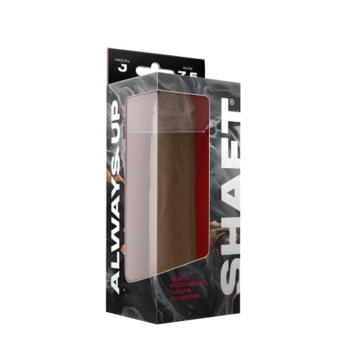 Shaft Model J Liquid Silicone Dong 7.5 In. Oak