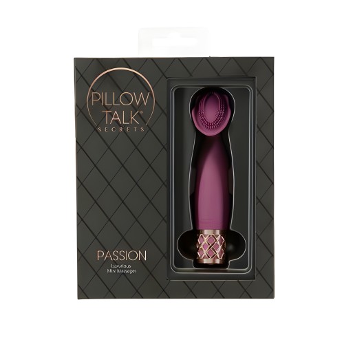 Masajeador de Pasión Pillow Talk Secrets - Placer Amigable para Viajar