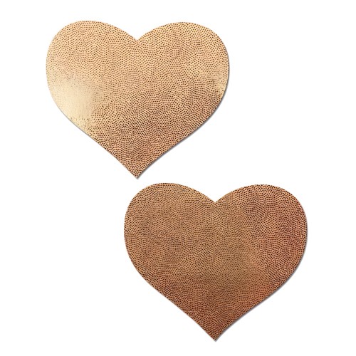 Pastease Corazón Rosa Oro Pasties