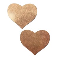 Pastease Corazón Rosa Oro Pasties