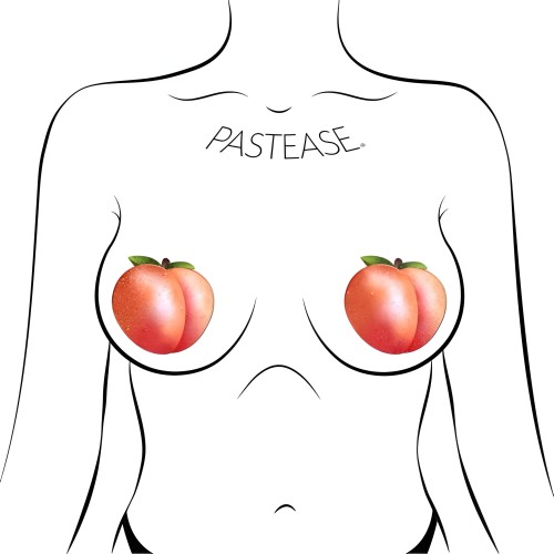 Pastease Fuzzy Sparkling Peach Nipple Pasties