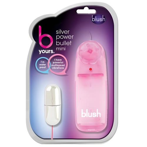Silver Bullet Mini Vibrator Pink Power Control