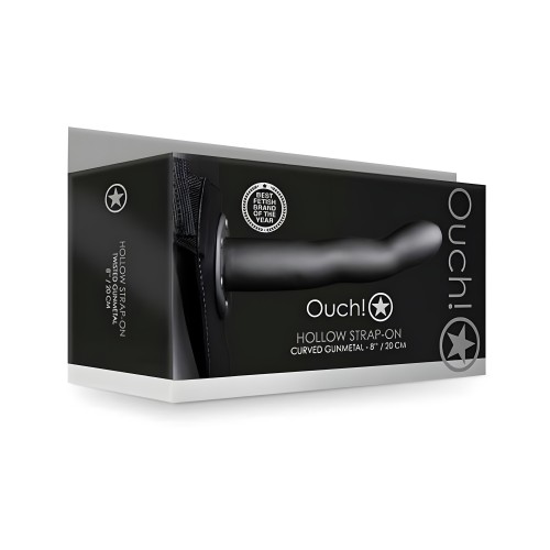 Ouc! Curved Hollow Strap-on