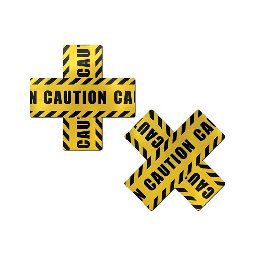 Pastease Caution Cross X Pasties