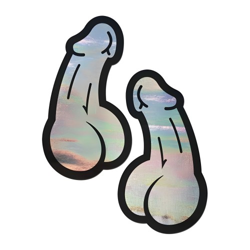 Holographic Nipple Pasties - Fun Accessories