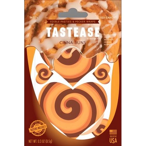 Pasties Comestibles Tastease & Pecker Wraps
