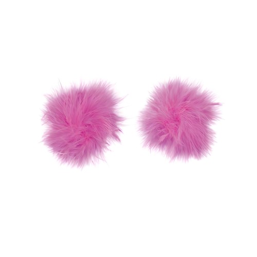 Nipplicious Pasties Peludos - Rosa