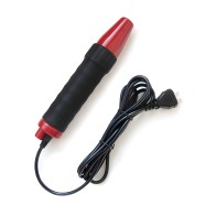 Neon Wand Red Handle Purple Electro Stimulator - Ultimate Pleasure