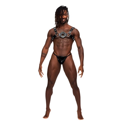 Libra PU Leather Chest Harness