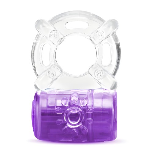 Play With Me Rechargeable C-ring - Purple