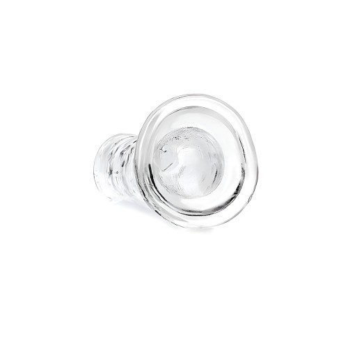 Dildo Realista Recto de 6 Pulgadas Transparente