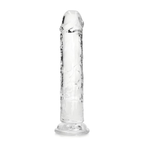 Dildo Realista Recto Transparente 7 Pulgadas Realrock