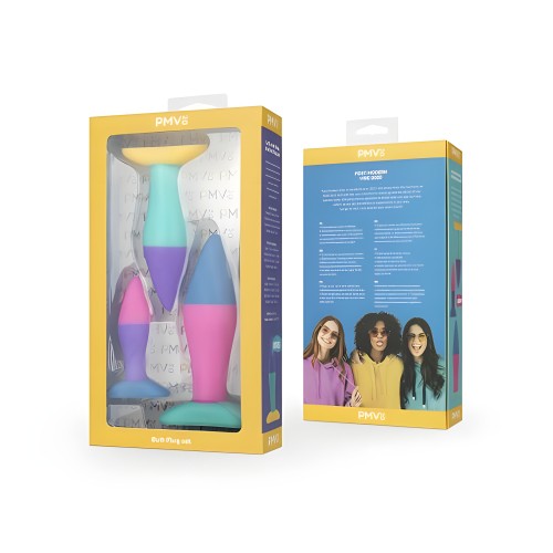 PMV20 Koda 3-piece Butt Plug Set Multicolor