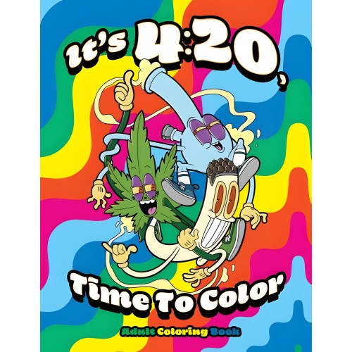 Es Hora de Colorear 420 Libro para Colorear