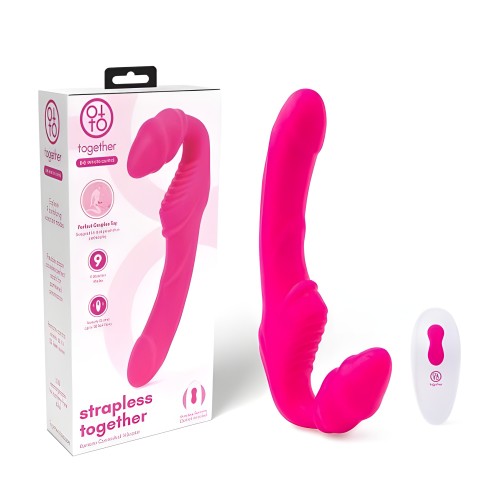Vibrador Strapless Together - Control Remoto