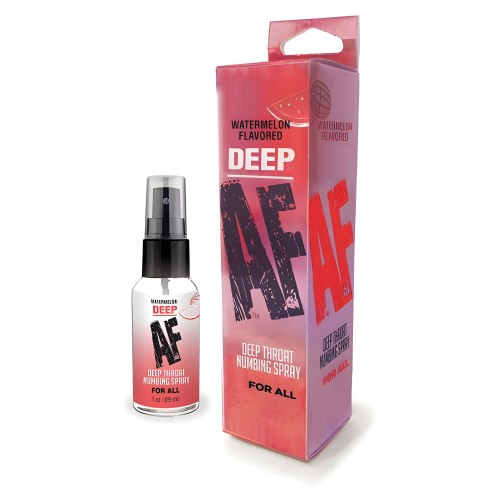 Deep Af Watermelon Flavored Deep Throat Numbing Spray 1 Oz.
