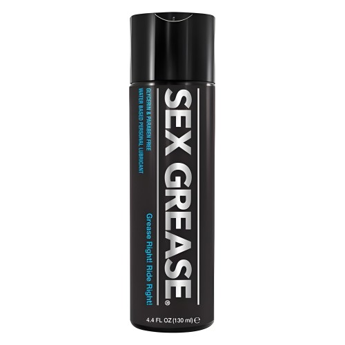 Sexgrease Water Based Lubricant 4.4 Oz - Smooth Pleasure