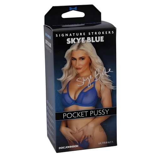 Stroker Signature - Skye Blue Ultraskyn Pocket Pussy