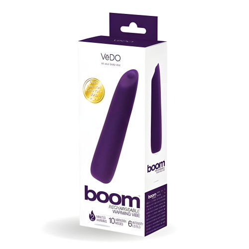 Vedo Boom Vibrador Recargable Ultra Poderoso - Púrpura