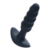 Plug Anal Recargable Vedo Twist - Negro