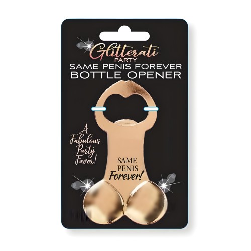 Abrebotellas Glitterati en Forma de Pene