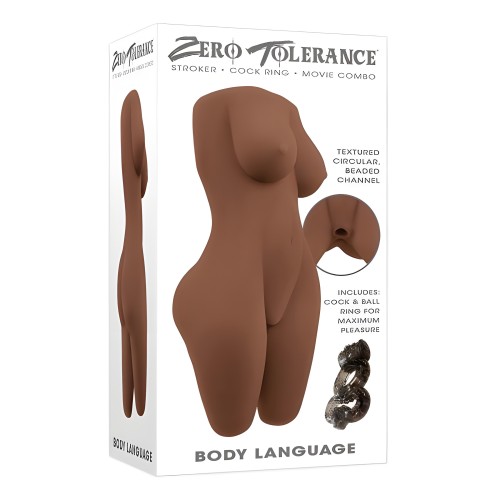 Zero Tolerance Body Language Stroker Dark