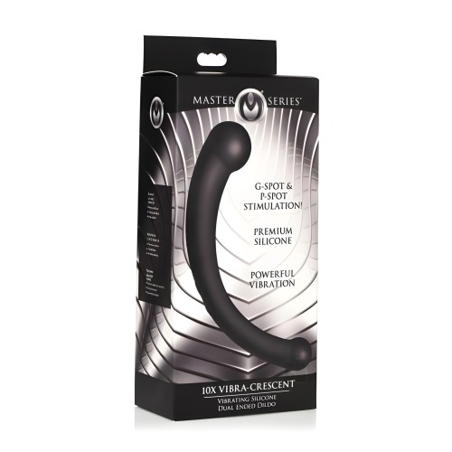 Dildo Dual Ms Vibra Crescent Negro