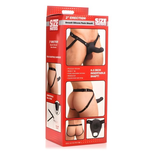 Tamaño Importa 2 Funda Suave para Erección - Negra