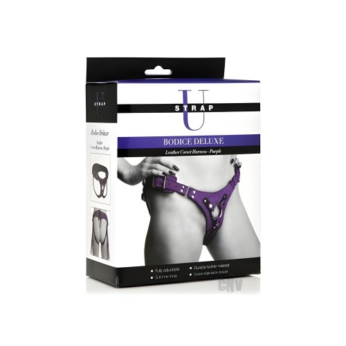 Strap U Corset Harness DX - Morado