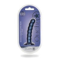 Shots Ouch! Beaded Silicone G-spot Dildo