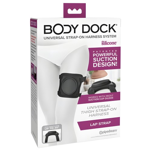 Body Dock Faja de Muslo para Strap-on de Silicona