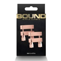 Bound Nipple Clamps V1 Rose Gold | Sensual Play