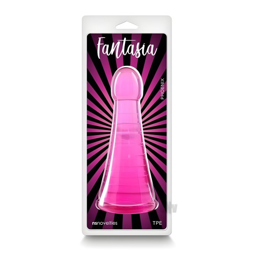 Fantasia Phoenix Jelly Dildo Pink - Flexible and Luxurious