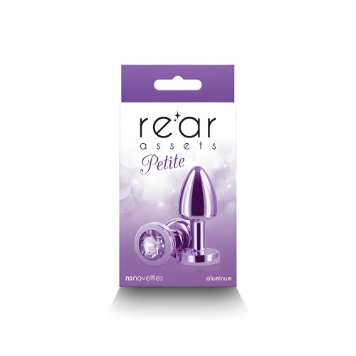 Plug Anal Metálico Pequeño - Morado