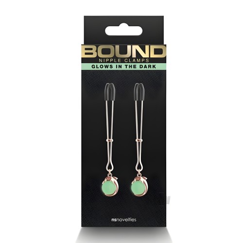 Bound Nipple Clamps G1 Rose Gold