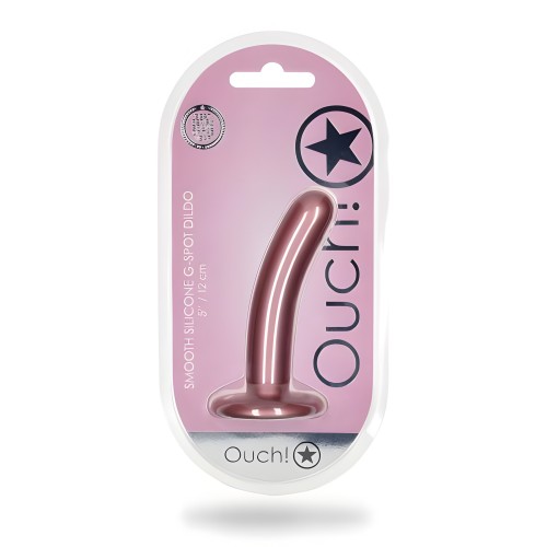 Shots Ouch! Rose Gold G-spot Dildo